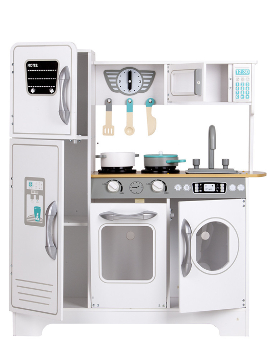 Homelux Bucătărie din lemn pentru copii cu echipamente de uz casnic [4]