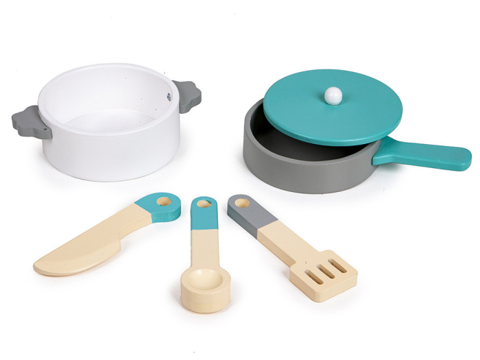 Homelux Bucătărie din lemn pentru copii cu echipamente de uz casnic [6]