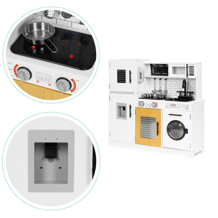 Homelux Bucătărie jucărie din lemn cu lumini și sunete [6]