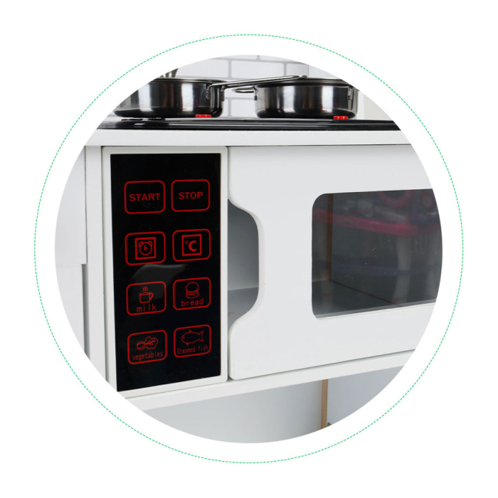 Homelux Bucătărie pentru copii din lemn cu lumini și sunete [8]