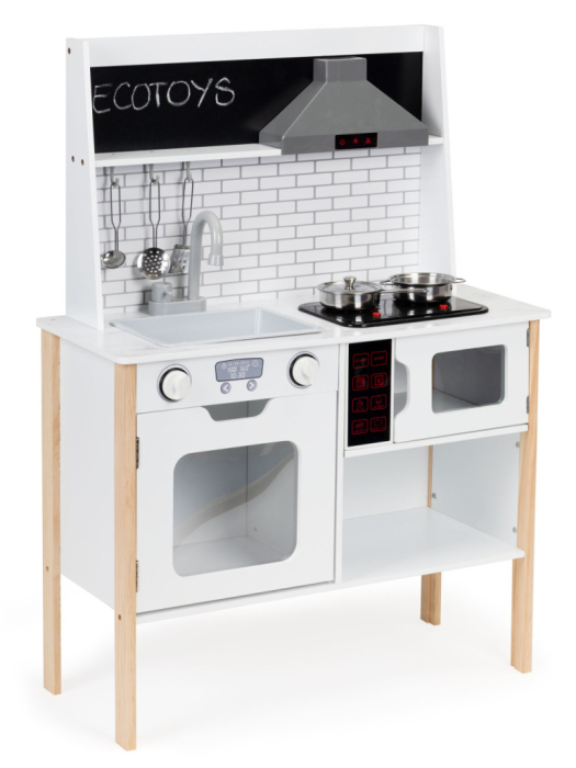 Homelux Bucătărie pentru copii din lemn cu lumini și sunete [2]