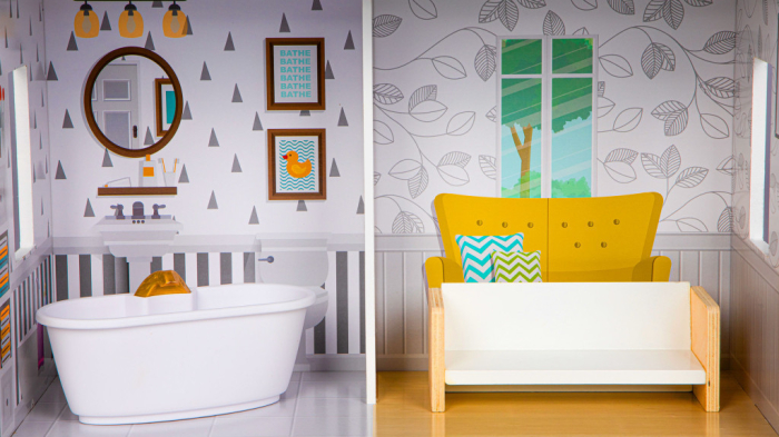 Homelux Casa de păpuși din lemn 3 etaje [9]