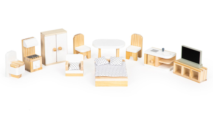 Homelux Casa de păpuși Emma cu mobilier de reședință [7]