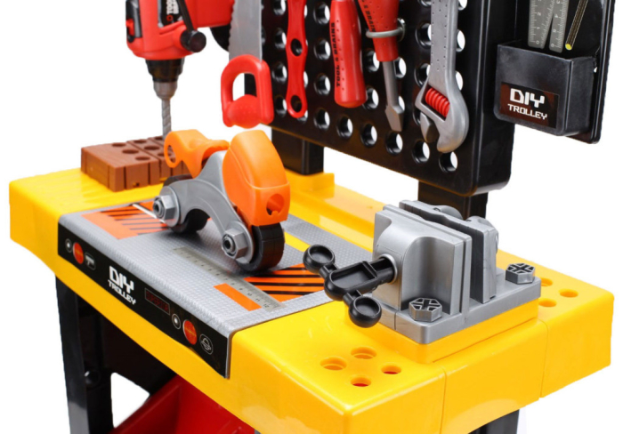 Homelux Chitară din lemn pentru copii cu corzi metalice și pickguitar galben [4]