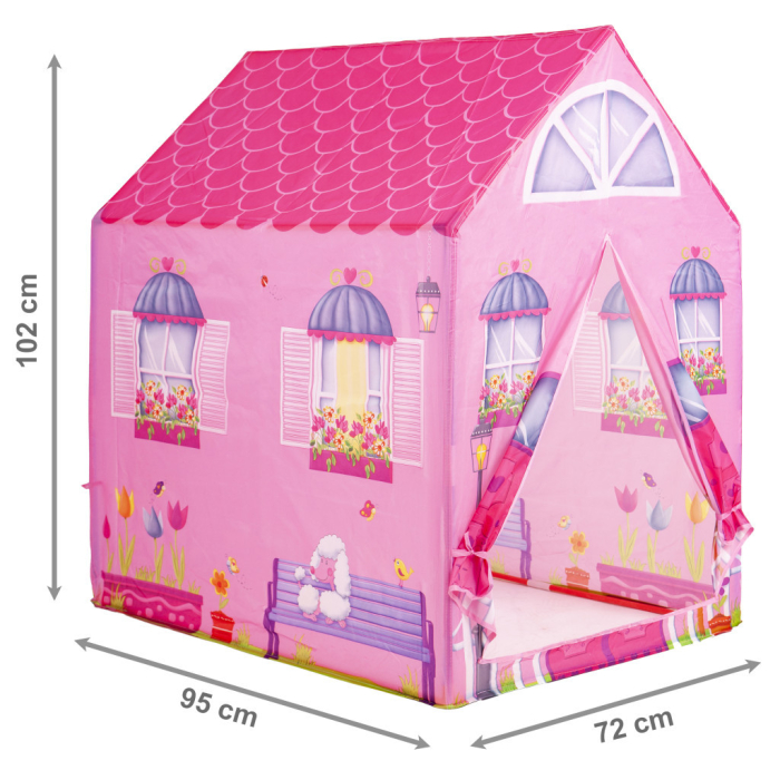 Homelux Cort de joacă House Hut roz [6]