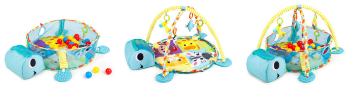 Homelux Covor de joacă Turtle 3 în 1 cu bile [4]