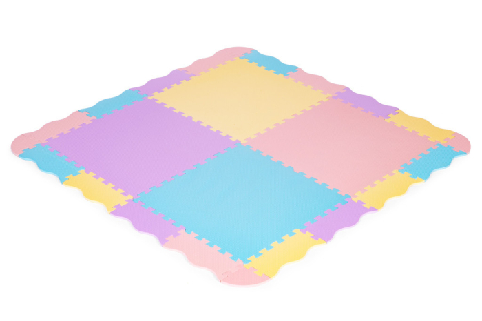 Homelux Covor puzzle din spumă cu gard 141,5x141,5 cm 24 piese [5]