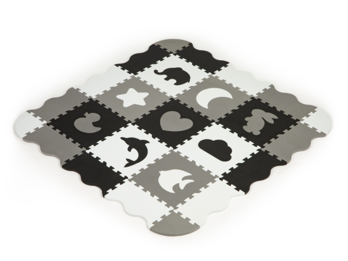 Homelux Covor puzzle din spumă cu gard 25 de piese [6]