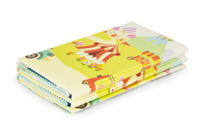 Homelux Covoraș de joacă educațional cu pungă pliabilă cu două fețe [5]