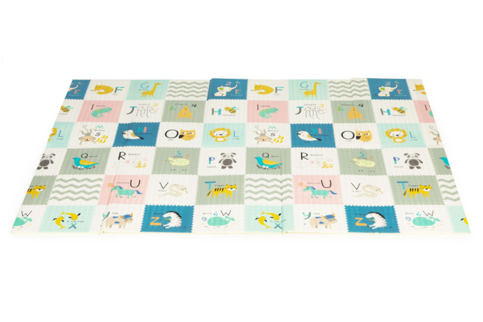 Homelux Covoraș de joacă educațional cu pungă pliabilă cu două fețe [3]