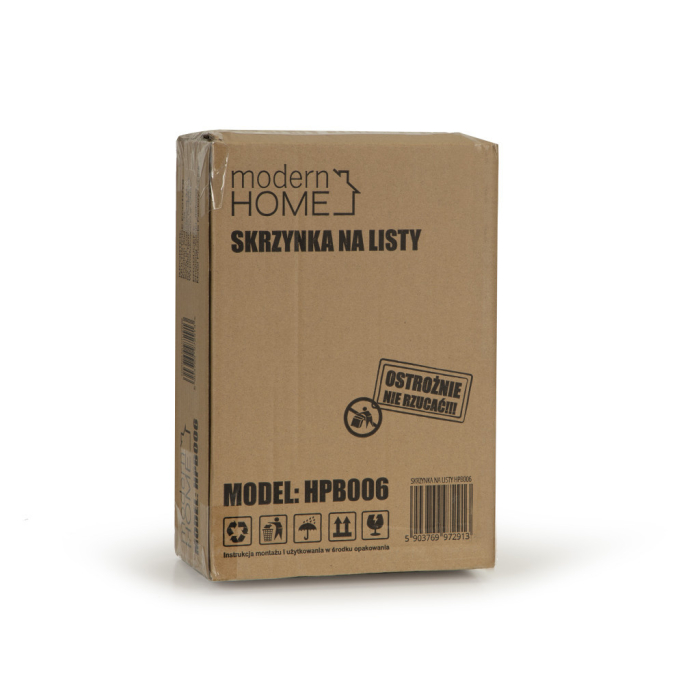 Homelux Cutie poștală din oțel galvanizat antracit [5]