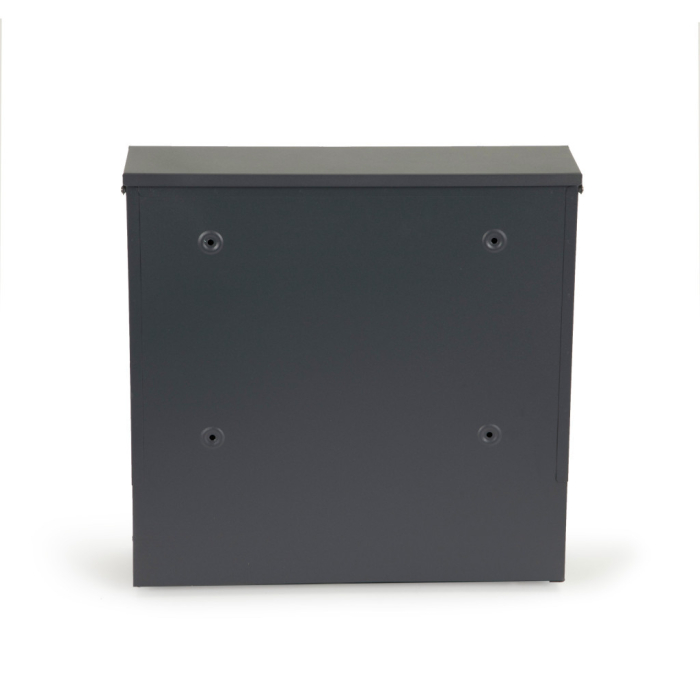 Homelux Cutie poștală din oțel galvanizat cu suport pentru ziare antracit [4]