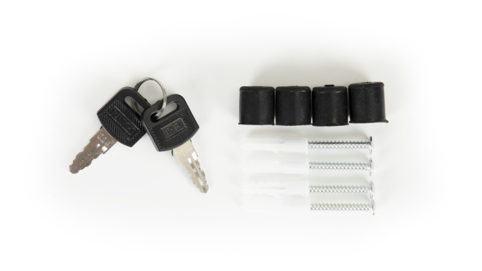 Homelux Cutie poștală din oțel galvanizat cu suport pentru ziare antracit [6]