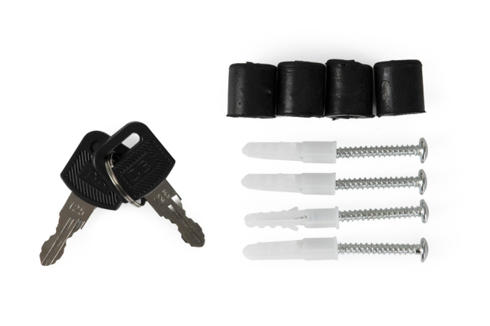 Homelux Cutie poștală din oțel galvanizat cu suport pentru ziare antracit [7]