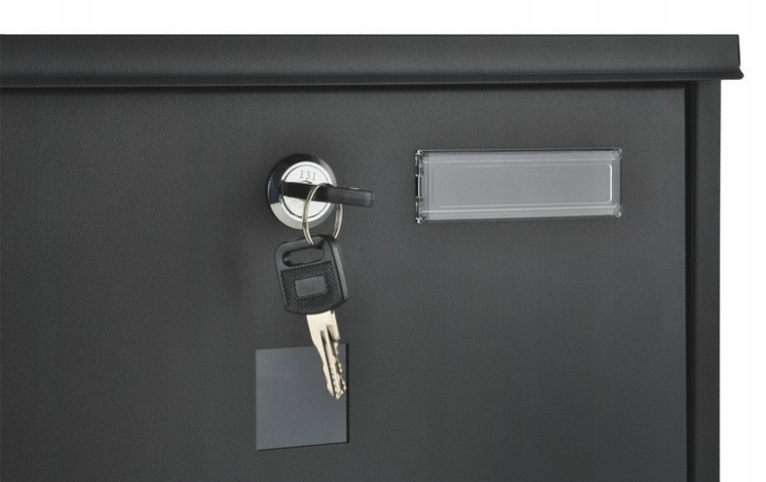 Homelux Deschidere cutie poștală din oțel pe ambele părți [6]