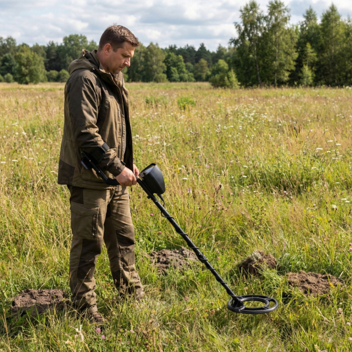 Homelux Detector de metale cu 3 moduri, afișaj LCD [3]