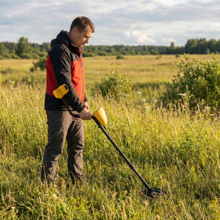 Homelux Detector de metale cu 3 moduri, afișaj LCD [3]