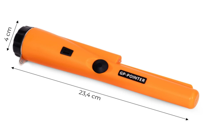 Homelux Detector de metale portabil rezistent la apă cu lanternă LED și carcasă [7]