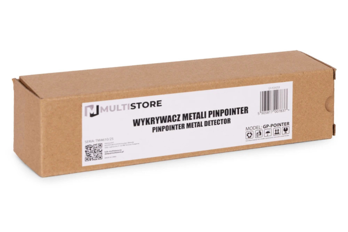 Homelux Detector de metale portabil rezistent la apă cu lanternă LED și carcasă [6]