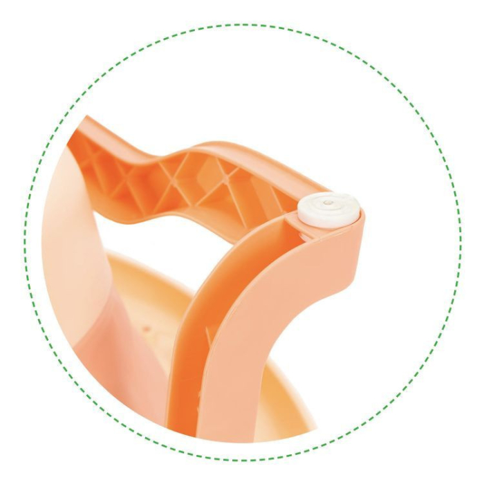 Homelux Fiecare de baie pentru copii cu scurgere pliabilă roz [7]