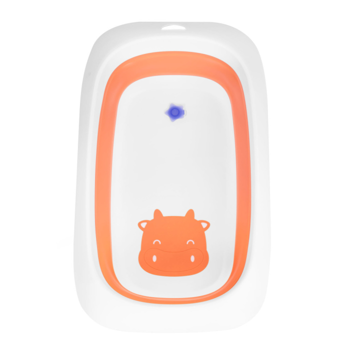 Homelux Fiecare de baie pentru copii - pliabilă cu scurgere 81 cm figură de vacă portocaliu [7]