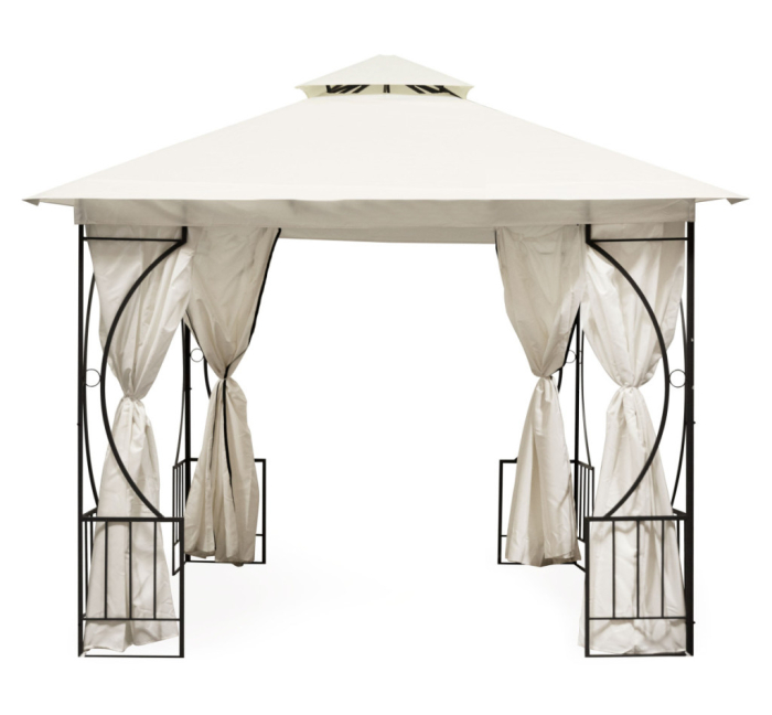 Homelux Foișor de grădină 3x3 m bej [4]