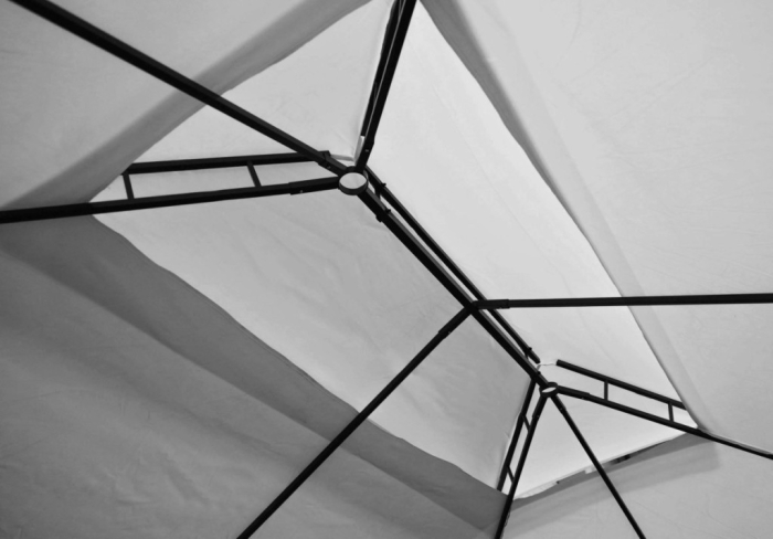 Homelux Foișor de grădină 3x4 m gri [6]