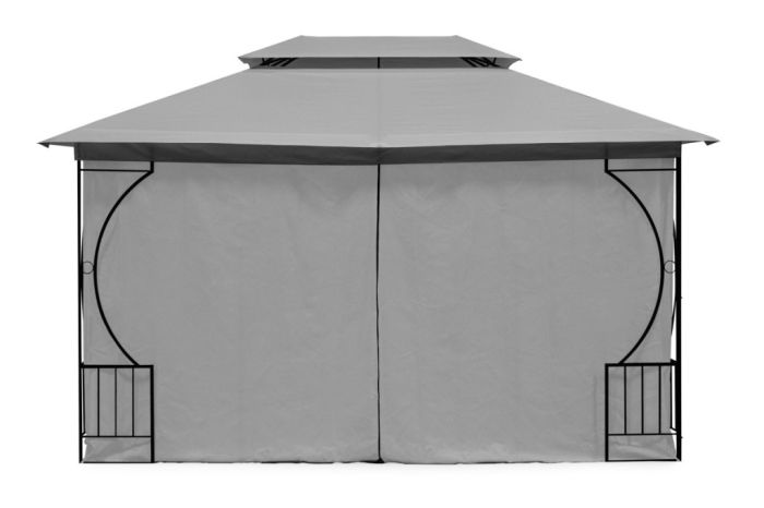 Homelux Foișor de grădină 3x4 m gri [3]