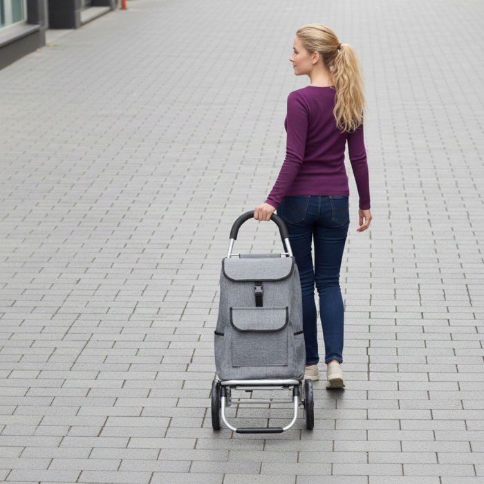 Homelux Geantă de cumpărături Roll 33 litri, roată mare [2]