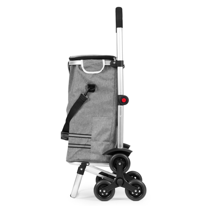 Homelux Geantă de cumpărături rulabilă 30 litri, triciclu, pliabilă [6]