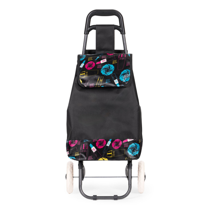 Homelux Geantă de cumpărături rulantă de 30 de litri cu scaun rabatabil [4]