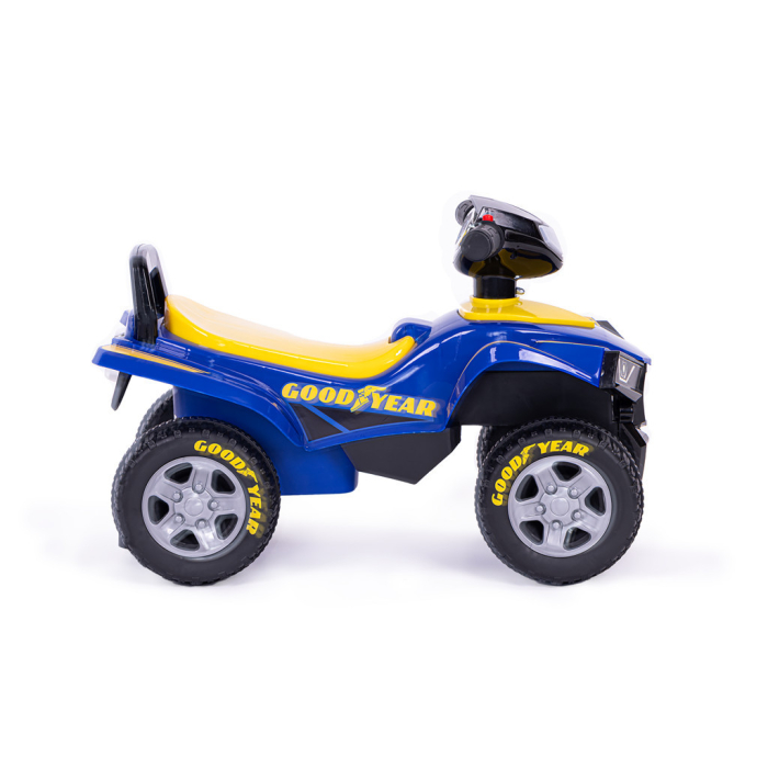 Homelux Goodyear quad ride-on ride-on masina mica interactiv volan sunete albastru [4]