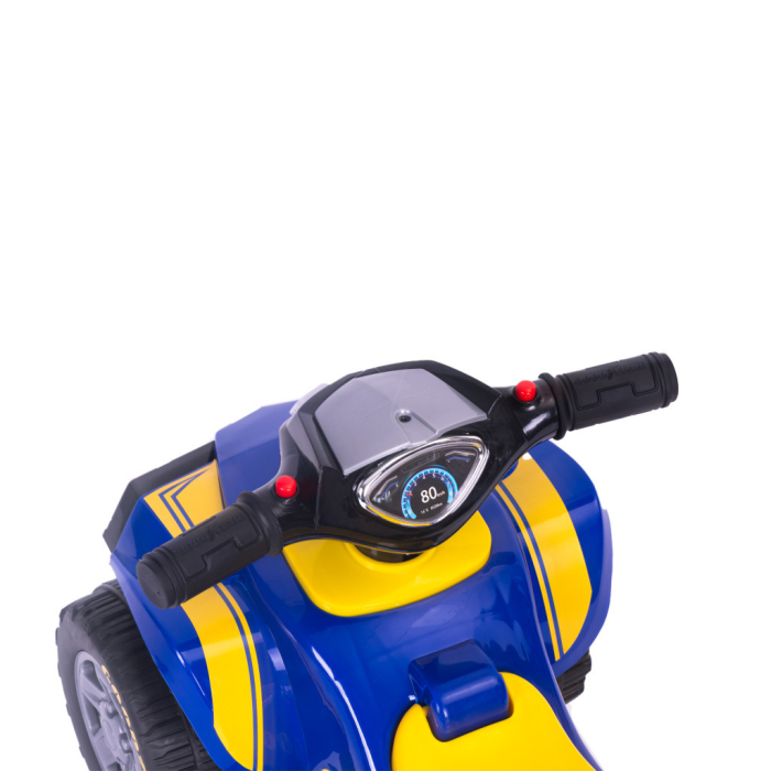 Homelux Goodyear quad ride-on ride-on masina mica interactiv volan sunete albastru [7]