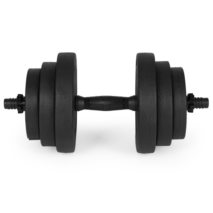 Homelux Haltere reglabile 2x10 kg set de haltere cu bară de 20 kg [6]