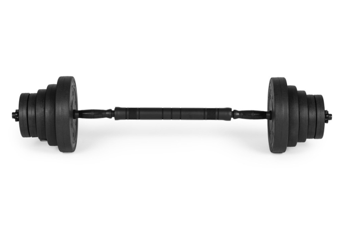 Homelux Haltere reglabile 2x20 kg set de haltere cu bară de 40 kg și barbell [5]