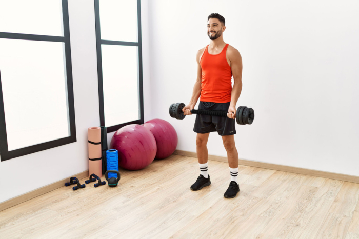 Homelux Haltere reglabile 2x20 kg set de haltere cu bară de 40 kg și barbell [9]