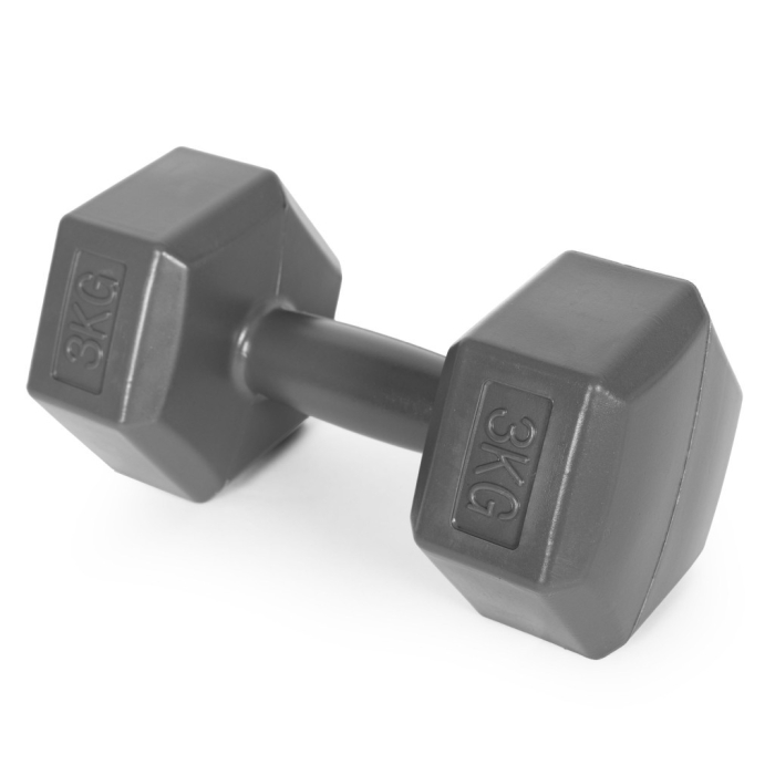 Homelux Hex barbell set 2x3 kg gri [2]