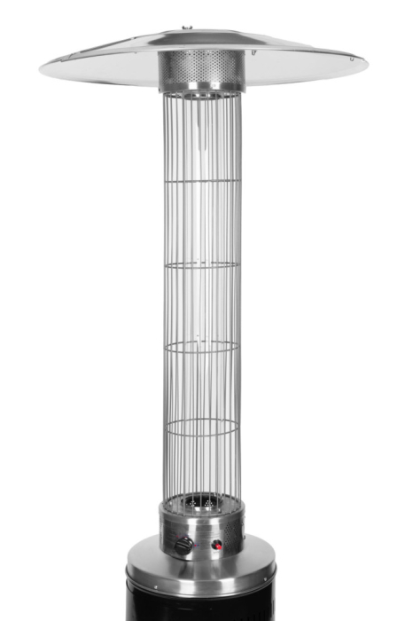 Homelux Încălzitor de terasă pe gaz cu capac de protecție 9 kW [4]