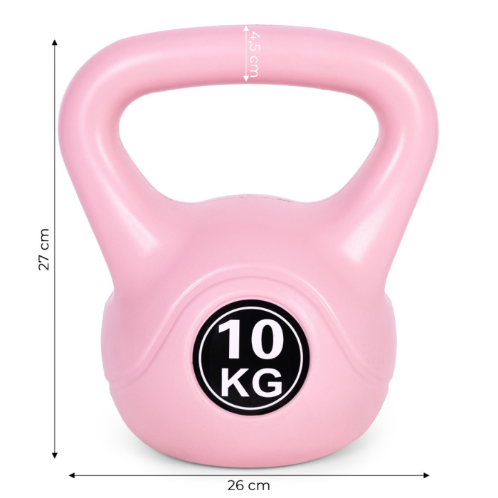 Homelux Kettlebell 10 kg roz [9]