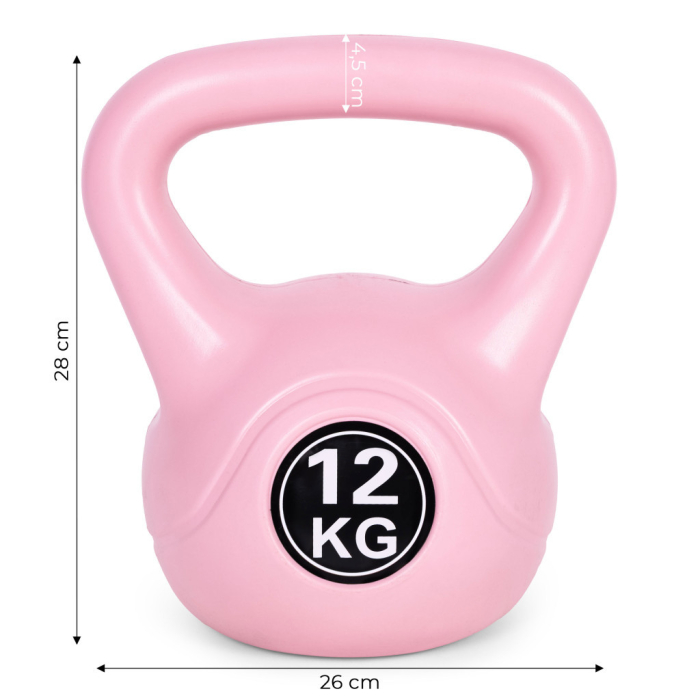 Homelux Kettlebell 12 kg roz [9]