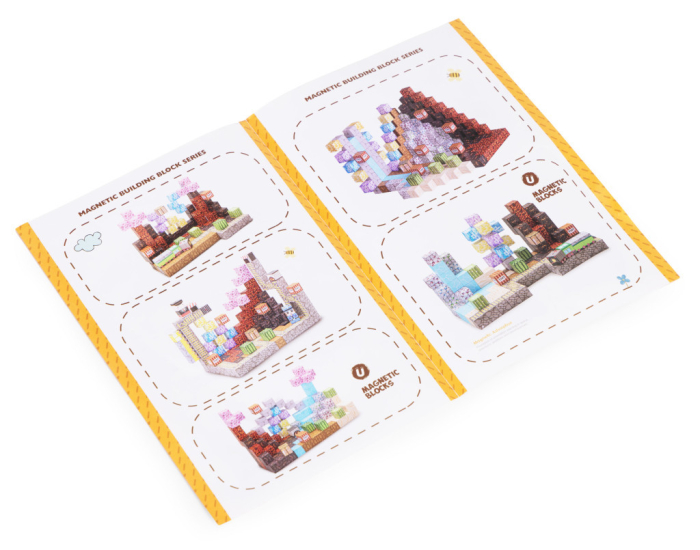 Homelux Lava World set de blocuri de construcție magnetice 160 piese [5]