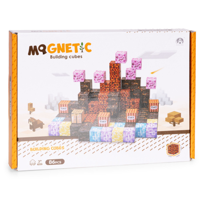 Homelux Lava World set de blocuri de construcție magnetice 86 piese [6]