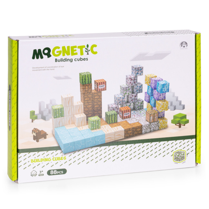 Homelux Lumea mineritului magnetic bloc de construcție set 88 piese [10]