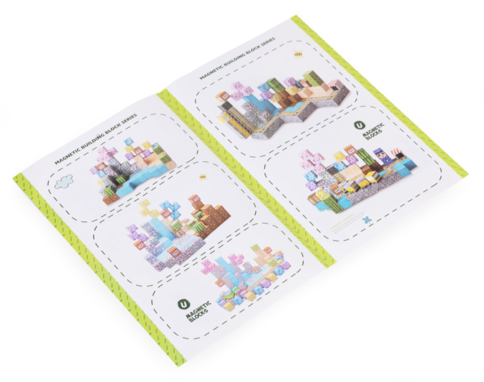 Homelux Lumea mineritului magnetic bloc de construcție set 88 piese [6]