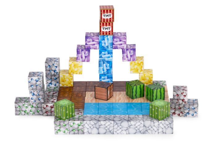 Homelux Lumea mineritului magnetic bloc de construcție set 88 piese [3]