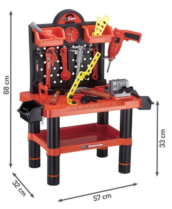 Homelux Masă de bricolaj și asamblare pentru copii [8]