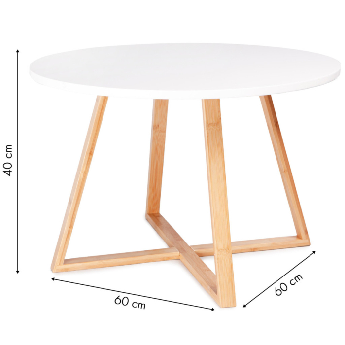 Homelux Masă de cafea scandinavă 60 cm [5]