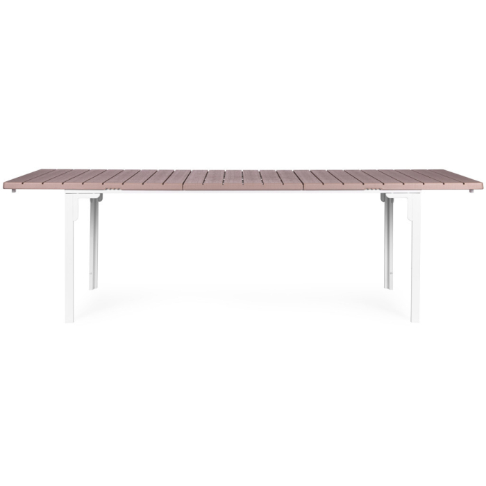 Homelux Masă de grădină extensibilă 180-240 cm pentru 12 persoane, bej [7]