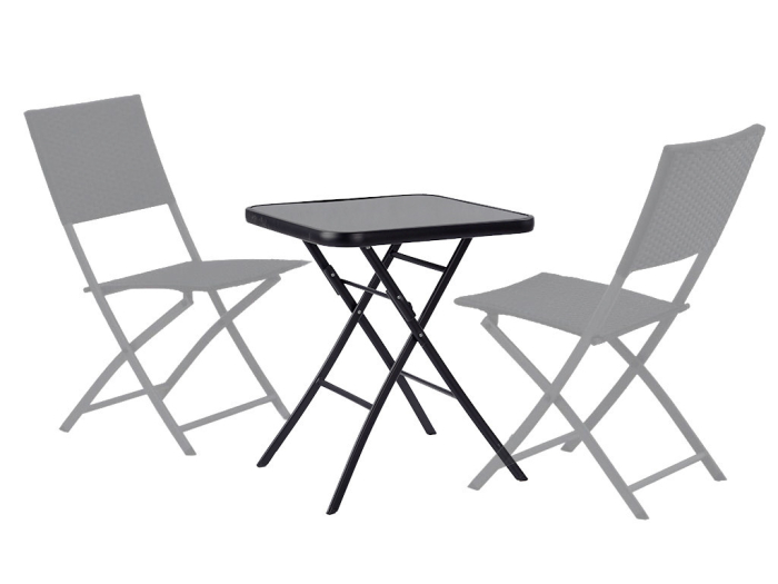 Homelux Masă de grădină pătrată pliabilă de 60 cm [5]