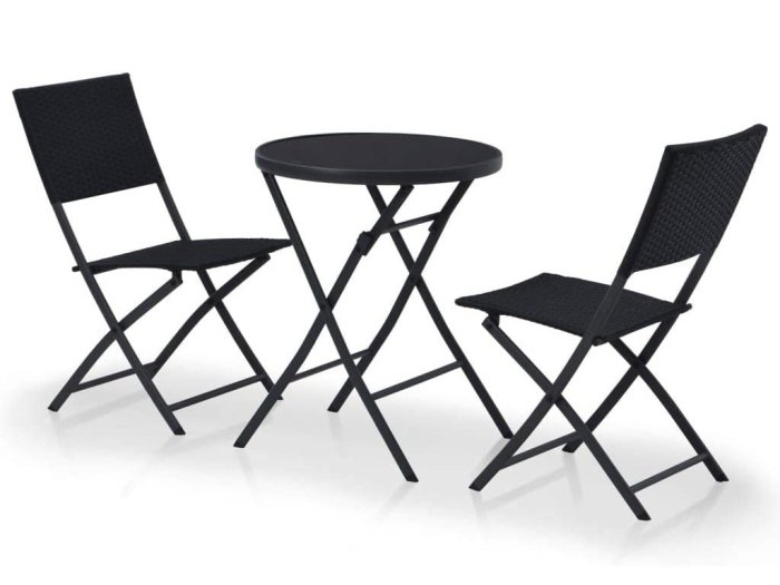 Homelux Masă de grădină rotundă pliabilă de 60 cm [5]